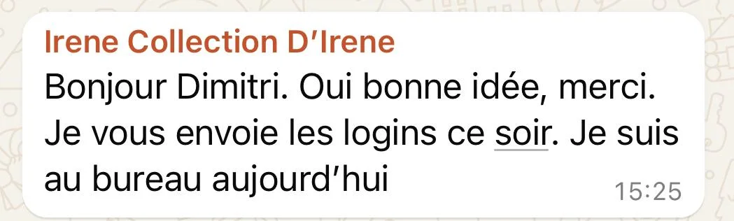 Message client